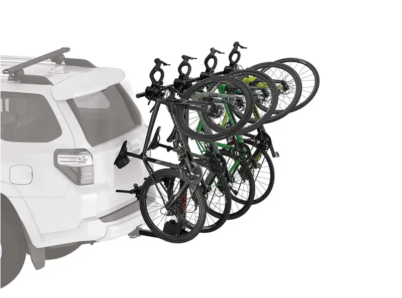 Yakima HangTight 6-hitch Bike Rack 6-bike for 2-receiver in Black-4