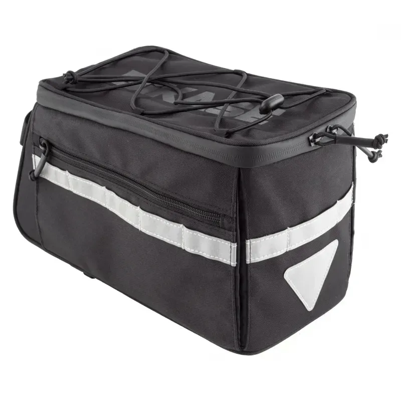 Bikase Big Momma 12x7x7.5-inch MIK Trunk Bag in Black