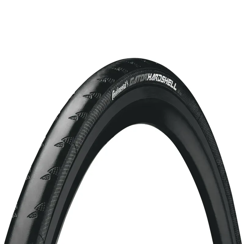 Continental Gator 700x25 Hardshell Blackedition Clincher Tire in Black