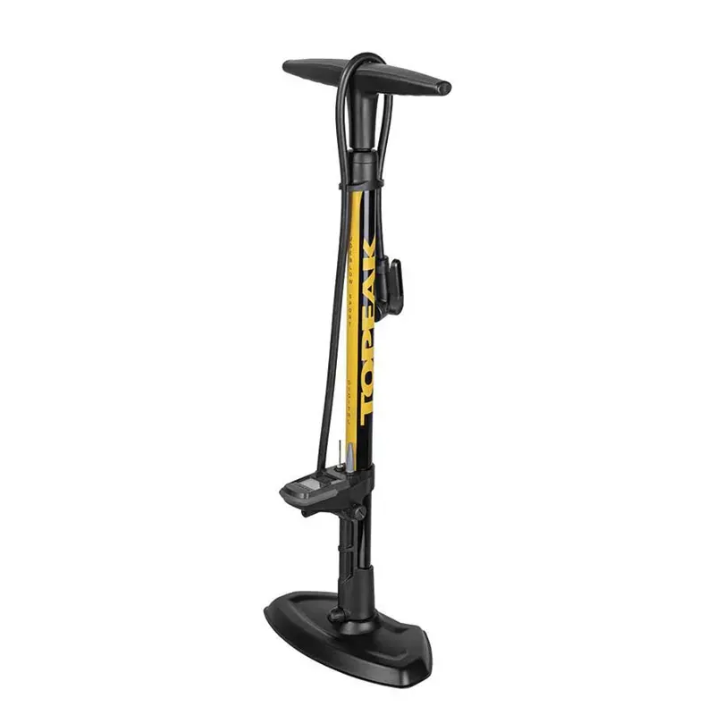 Topeak Joe Blow Sport Digital Floor Pump in Yellow