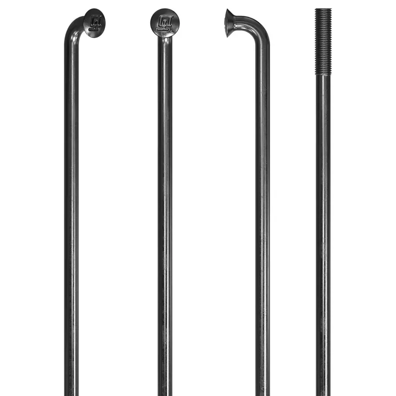 DT Swiss Champion 2.34mm 282mm J-Bend Spoke in Black