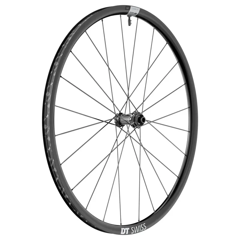 DT Swiss G 1800 Spline Disk 12x100mm 700c Front Wheel in Black