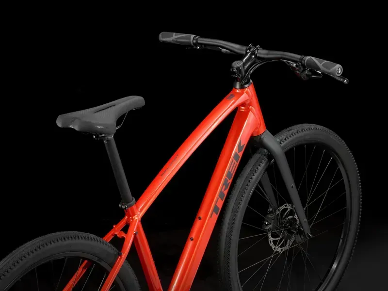 Trek Dual Sport 2 Hybrid Bike in Lava-2