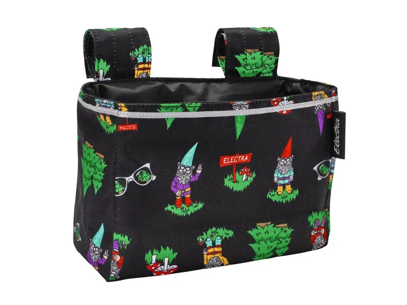 2022 Electra Gnome Velcro Handlebar Bag in Black 