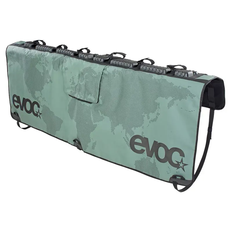 EVOC Tailgate Pad 136cm / 53.5'' wide for mid-sized trucks Olive