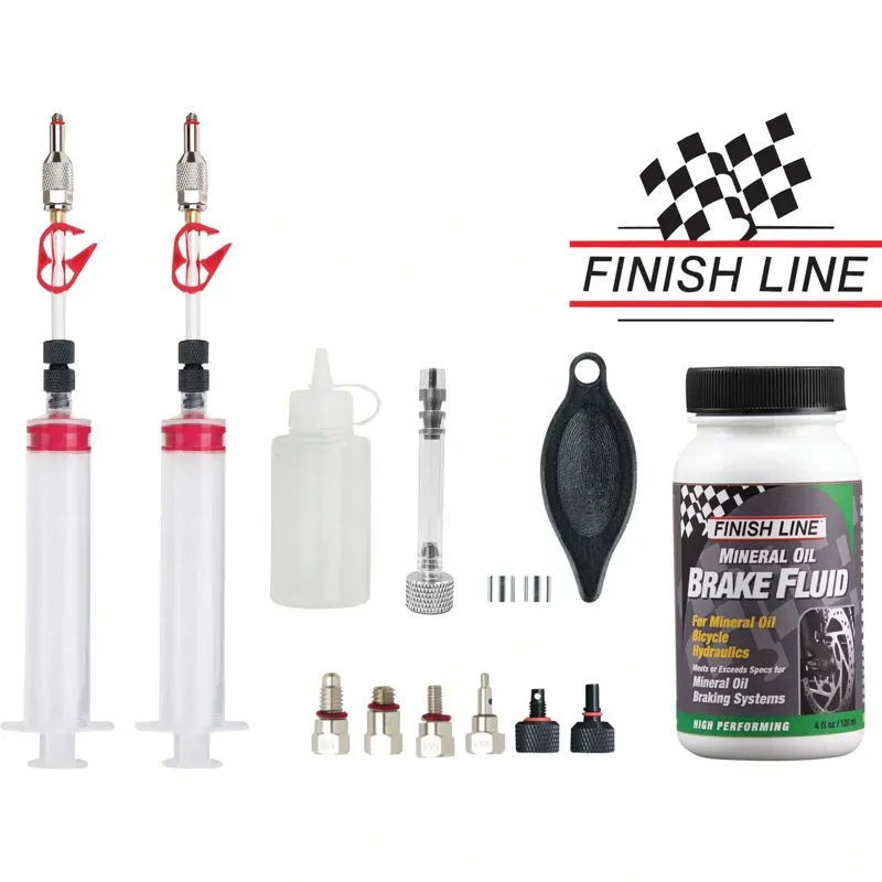 Jagwire Pro Mineral Oil Bleed Kit in Clear