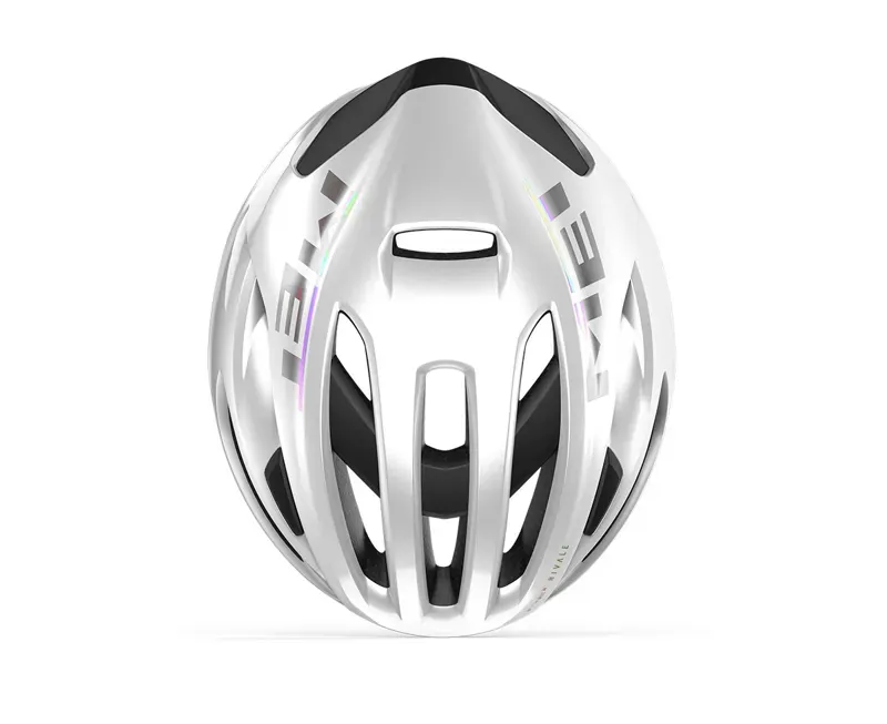 Met Rivale MIPS Road Cycling Helmet in White Holographic-3