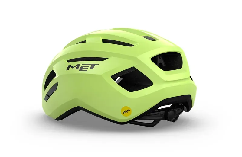 MET Helmets Vinci MIPS Helmet in Ultra Lime/Glossy Ultra Lime-2