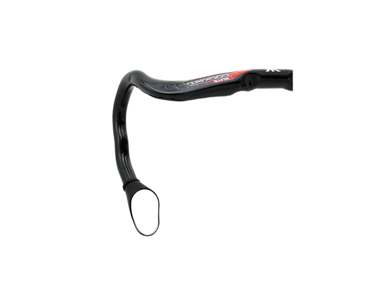 Sprintech Road Drop Bar Mirror Single in Black