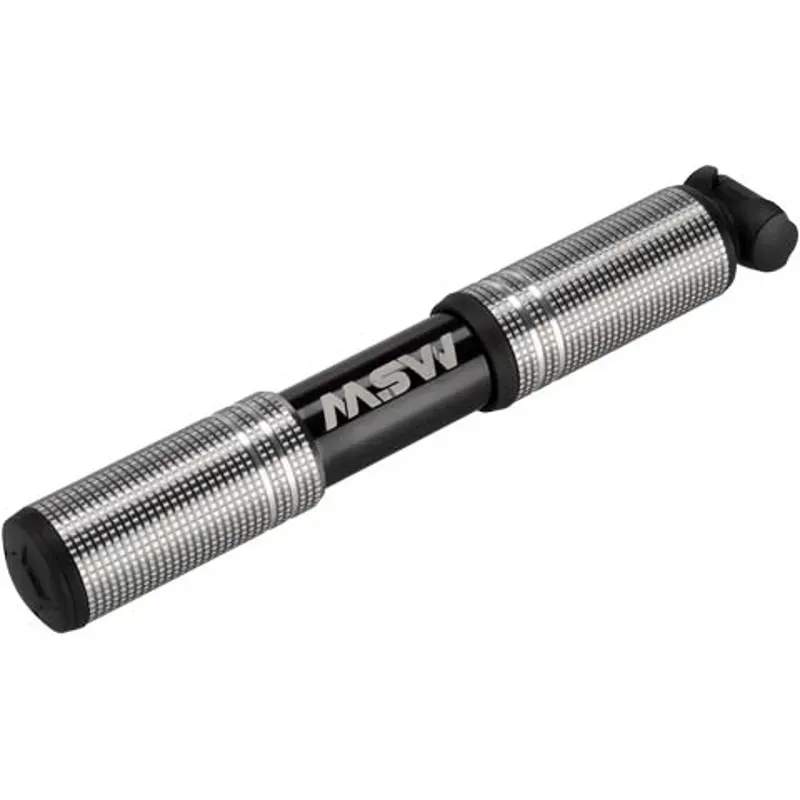 Msw Airlift 220 Mountain Mini Frame Pump in Silver/Black-2