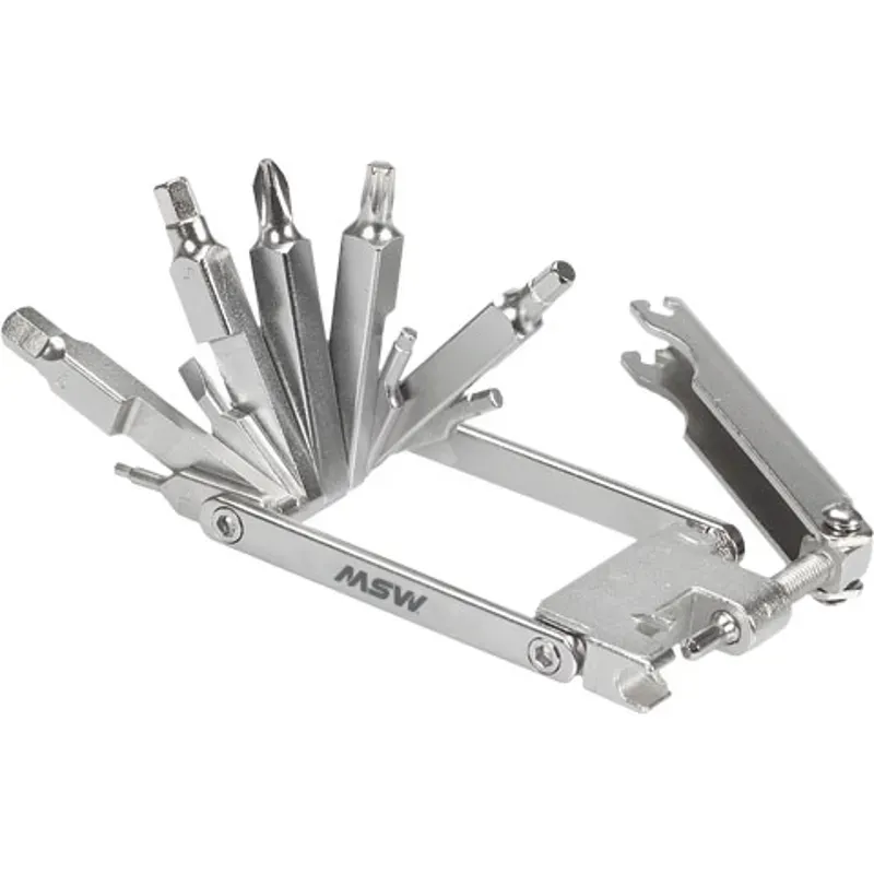 MSW MT-210 Flat-Pack 10 Bit Multi-Tool in Silver