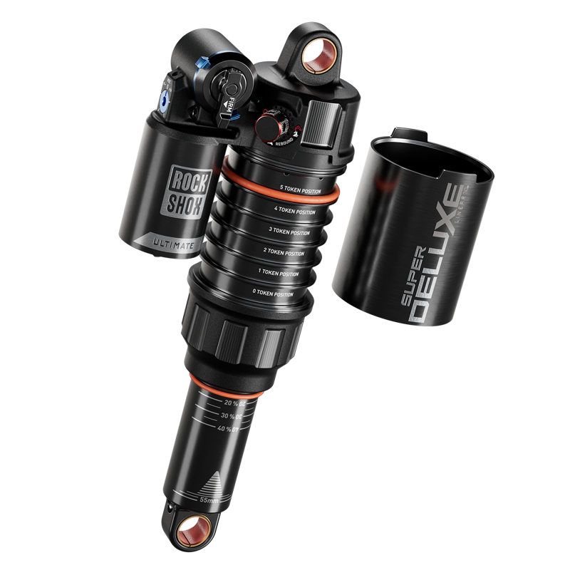 Rock Shox Super Deluxe Ultimate RC2T 210x50mm Std. Shock in Black-4