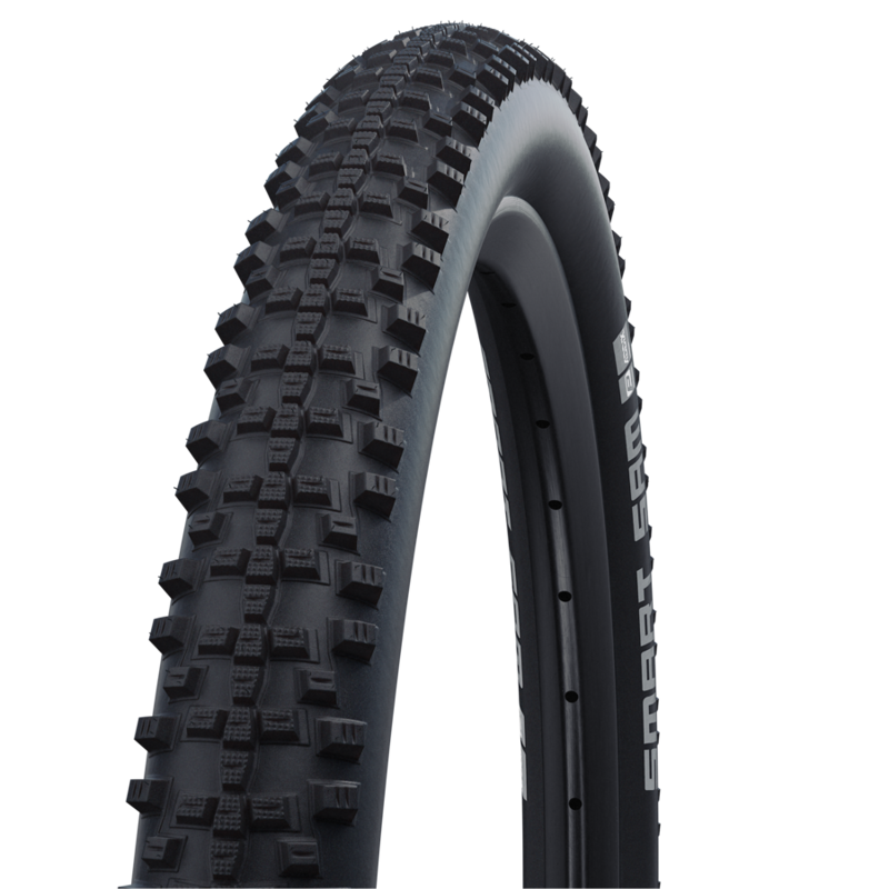Schwalbe Smart Sam 26x1.85-inch Act. Line Clincher Wire Tire in Black