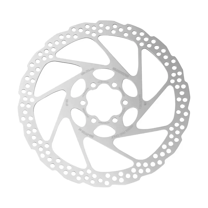 Shimano Deore SM-RT56-SP Disc Brake Rotor - 160mm 6-Bolt For Resin Pads Only Silver