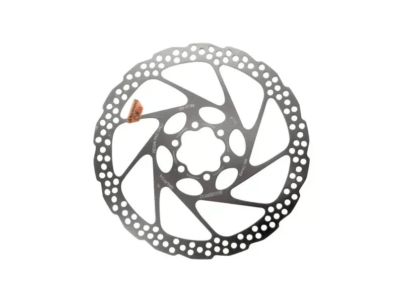 Shimano Deore SM-RT56-SP Disc Brake Rotor - 160mm 6-Bolt For Resin Pads Only Silver-2