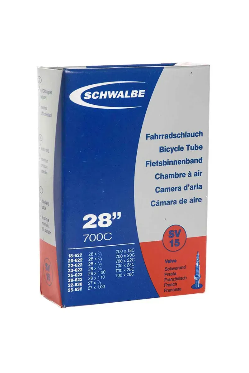 Schwalbe Standard Tube - 26 X 3.8 - 4.8 40mm Presta Valve 26 x 3.8 - 4.8
