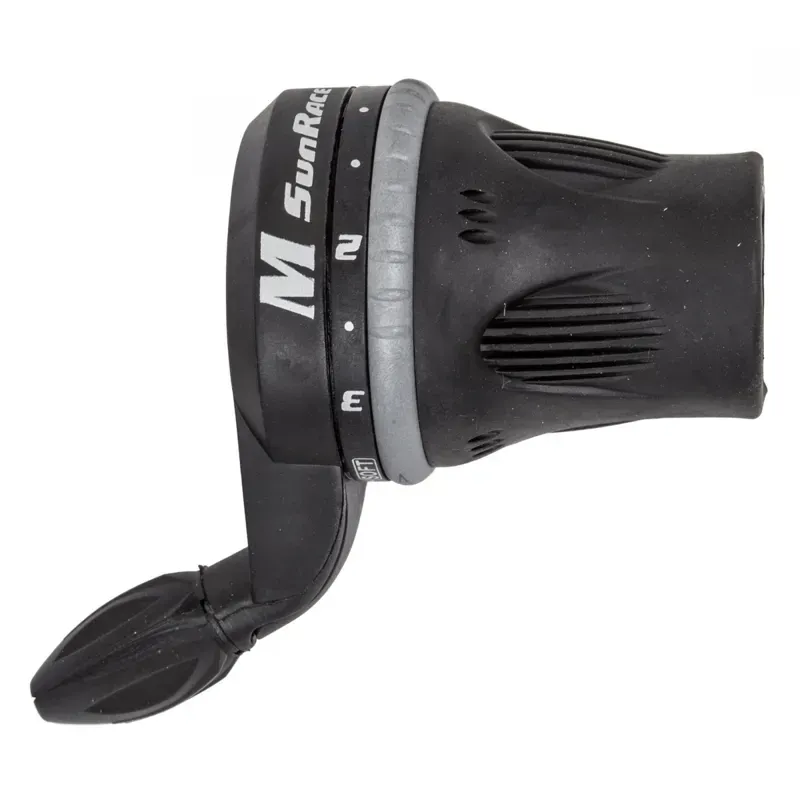 Sunrace TSM63 Twist Friction Shifter Left Hand in Black