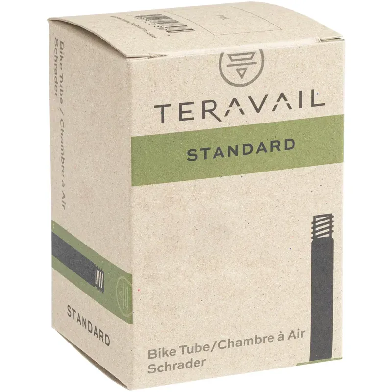 Teravail Schrader Valve 29 x 2.0-2.4 Standard Tube in Black