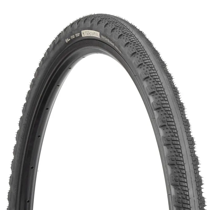 Teravail Washburn 700x40c TL Fld. Durable Fast Cmpd. Tire in Black