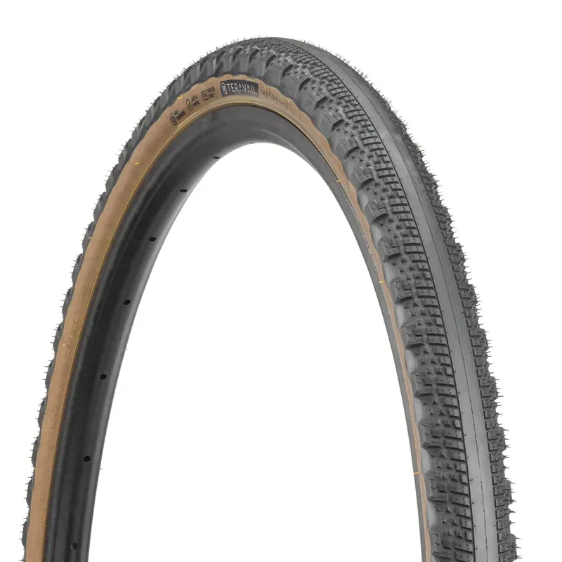 Teravail Washburn 700x40c TL Fld. L+S Fast Compound Tire in Black/Tan