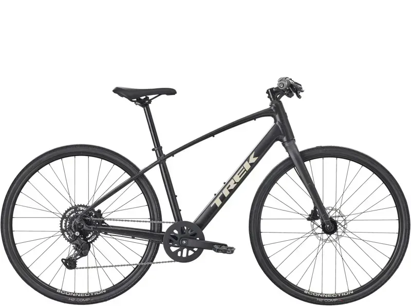 Trek FX 2 Stepover Hybrid Bike in Carbon Dark Gray