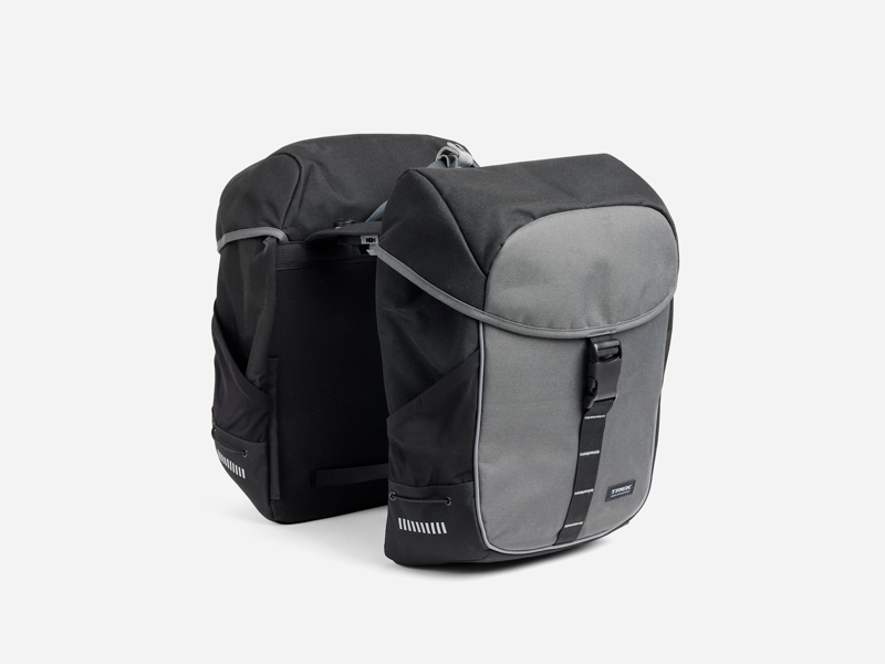 Trek MIK 2.0 36.1-litre Commuter Double Pannier Bag in Black