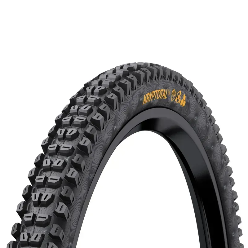 Continental Kryptotal Rear Tire - 27.5 X 2.40 Tubeless Folding Black Endurance Trail Casing E25 Black 27.5 x 2.40