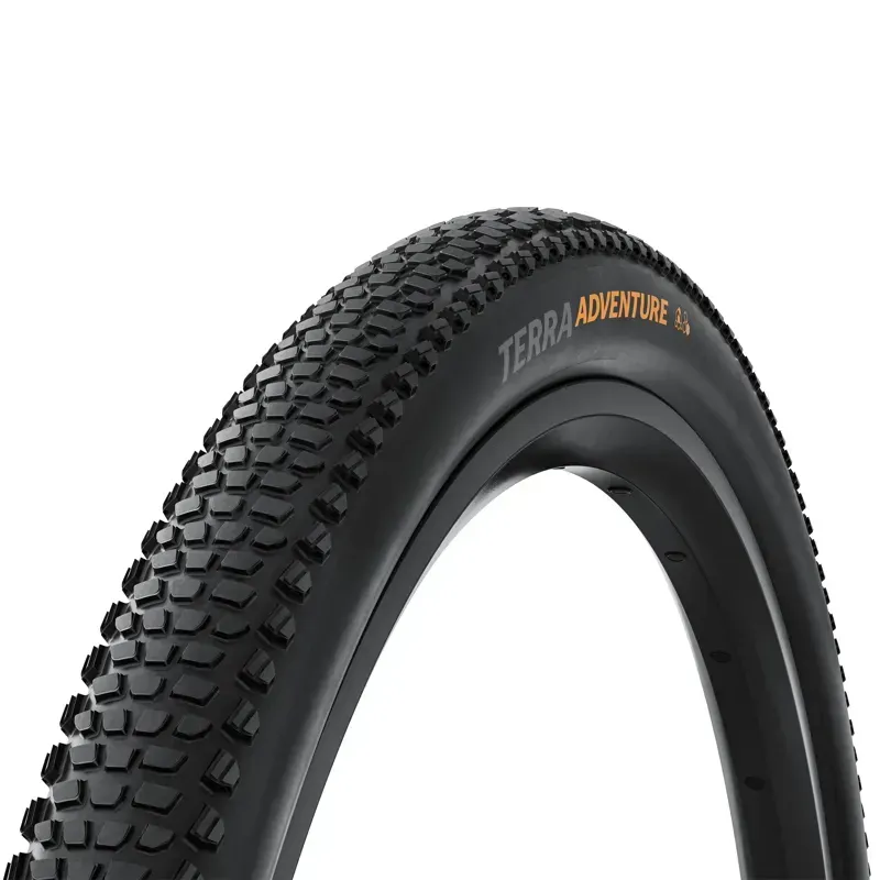 Continental Terra Adventure Tire - 700 X 50 Tubeless Folding Black Grip Trail Casing E25 Black 700 x 50