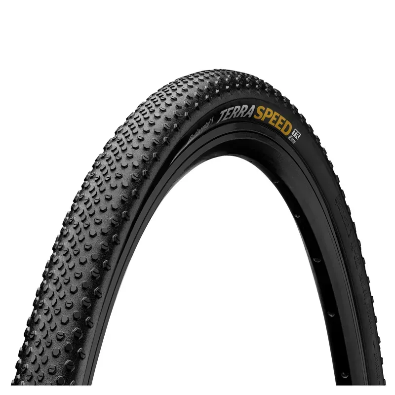 Continental Terra Speed Tire - 700 X 45 Tubeless Folding Black/Transparent BlackChili ProTection E25 Black/Transparent 700 x 45 / 28 x 1.70