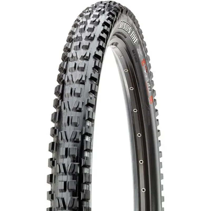 Maxxis Minion DHF Tire - 29 X 2.5 Tubeless Folding Black 3C Maxx Grip EXO Wide Trail Black 29 x 2.50